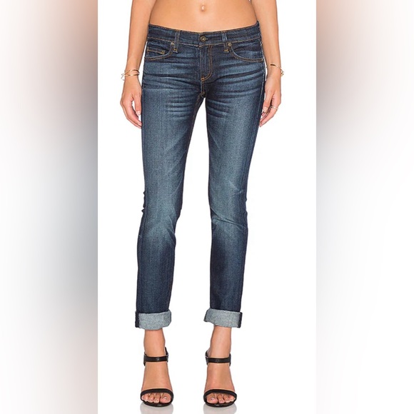 rag & bone Denim - Rag & Bone - The Dre Slim Boyfriend jeans in Pike